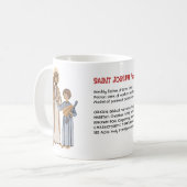 Saint Joseph Lexicon Tribute – 献身のモデル コーヒーマグカップ (正面左)