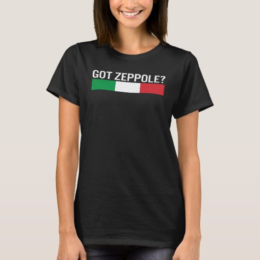 Saint Joseph's Day Got Zeppole Italy Flag Italian  Tシャツ (正面)