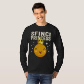 Saint Joseph's Day Sfinci Princess Cute Sicilian D Tシャツ (正面フル)