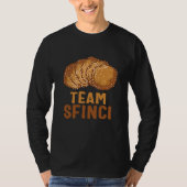 Saint Joseph's Day Team Sfinci Cute Sicilian Desse Tシャツ (正面)