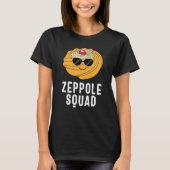 Saint Joseph's Day Zeppole Squad Sunglasses Italia Tシャツ (正面)