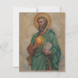 Saint Jude Holding Holy Icon and Book シーズンカード