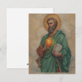 Saint Jude Holding Holy Icon and Book シーズンカード (正面/裏面)
