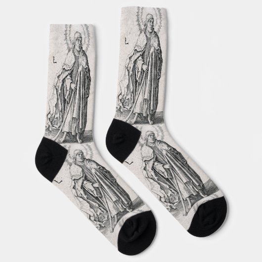 Saint Jude Thaddaeus the Apostle ソックス (右)