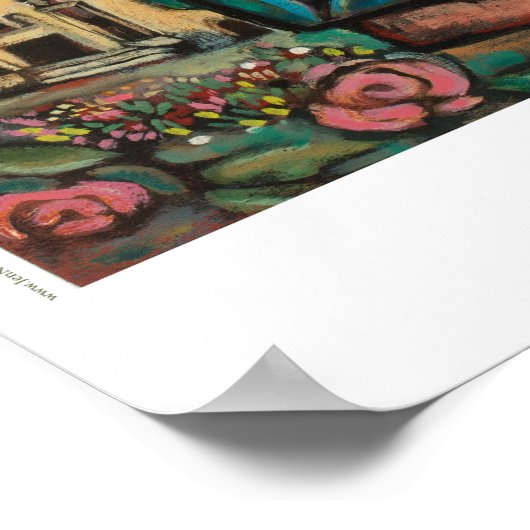 Saint Junipero Serra教室ポスター ポスター (角)