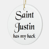 saint justin セラミックオーナメント (左)