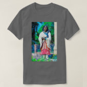 Saint Kateri Tekakwitha 1  Tシャツ (デザイン正面)