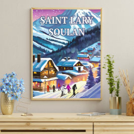Saint-Lary-Soulan : Éclat Pyrénéen ポスター