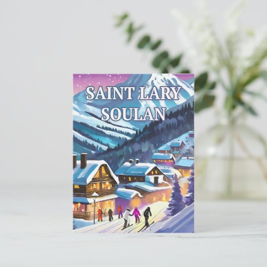 Saint-Lary-Soulan : Éclat Pyrénéen ポストカード (スタンド正面)