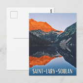 Saint-Lary-Soulan Station de ski ポストカード (正面/裏面)