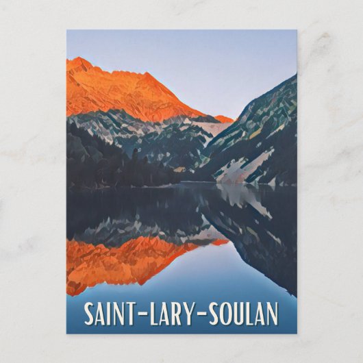 Saint-Lary-Soulan Station de ski ポストカード (正面)