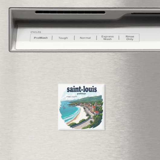 SAINT-LOUIS GUADELOUPE マグネット (インサイチュ (食洗機))