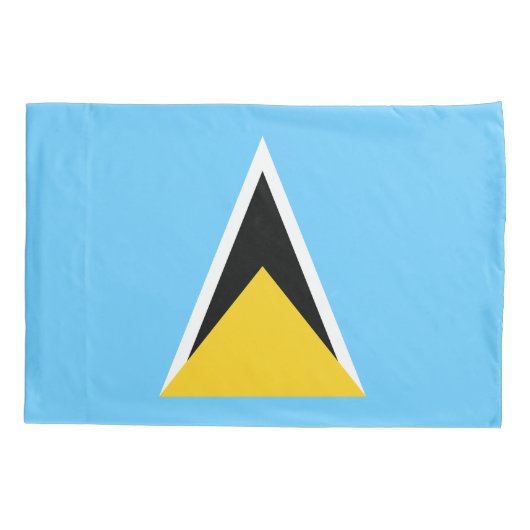 Saint Lucia Flag 枕カバー (裏面)