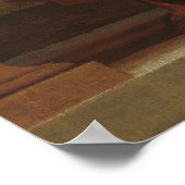 Saint Lucy and a Donor - Veronese Fine Art Poster ポスター (角)