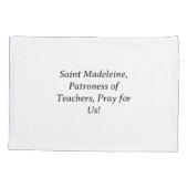 Saint Madeleine Patron Saint of Teachers 枕カバー (裏面)