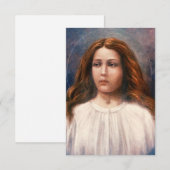 Saint Maria Goretti Holy Card サンキューカード (正面/裏面)