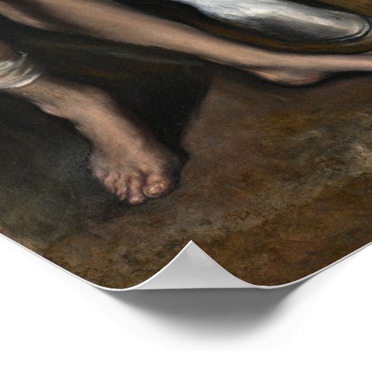 Saint Martin - El Greco，ギリシャ語のファインアートポスター ポスター (角)