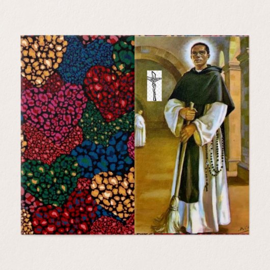 Saint Martin of Porres Prayer Card (外部フラット)