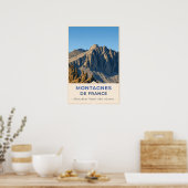 Saint-Martin-Vésubie, France – Rocky Mountain ポスター (キッチン)