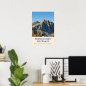 Saint-Martin-Vésubie, France – Rocky Mountain ポスター (ホームオフィス)