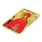 Saint Mary Magdalene orthodox icon マグネット (左側)