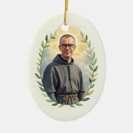 Saint Maximilian Kolbe God's Peace and Blessing セラミックオーナメント