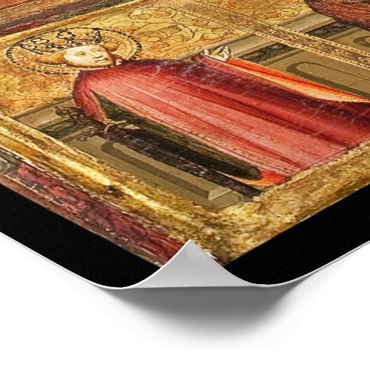 Saint Michael Altarpiece The ArchAngel Poster ポスター (角)