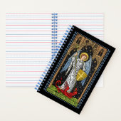 Saint Michael Battles the Beast Notebook ノートブック (内側)