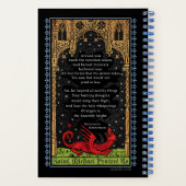 Saint Michael Battles the Beast Notebook ノートブック (裏面)