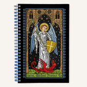 Saint Michael Battles the Beast Notebook ノートブック (正面)