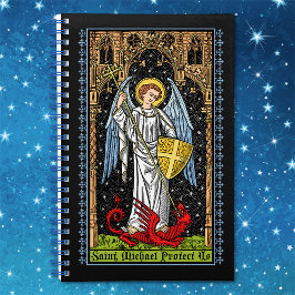 Saint Michael Battles the Beast Notebook ノートブック