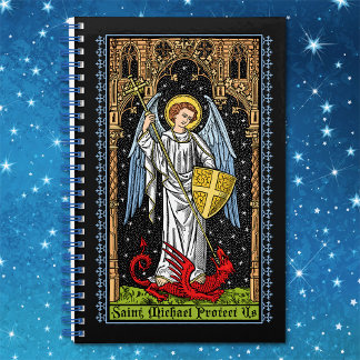 Saint Michael Battles the Beast Notebook ノートブック