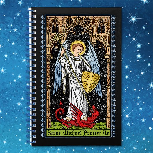 Saint Michael Battles the Beast Notebook ノートブック