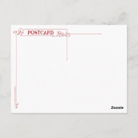 Saint Michael Battles the Beast Postcard ポストカード (裏面)