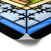 Saint Michael Battles the Beast Poster ポスター (角)