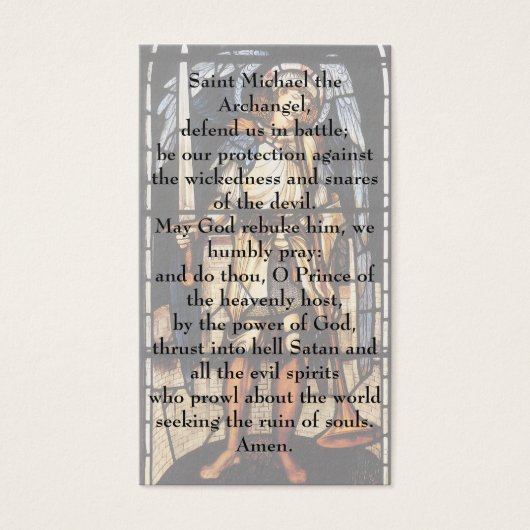 Saint Michael by Sir Edward Coley Burne-Jones (正面)