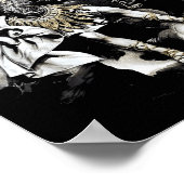 Saint Michael Defeating Satan Archangel Warrior  ポスター (角)