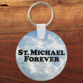 Saint Michael Forever – ベーシック キーホルダー (正面)