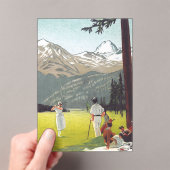 Saint Moritz by Emil Cardinaux アクリル招待状 (インサイチュ (ポータブル))