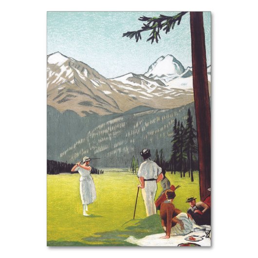 Saint Moritz by Emil Cardinaux テーブルナンバー (正面)