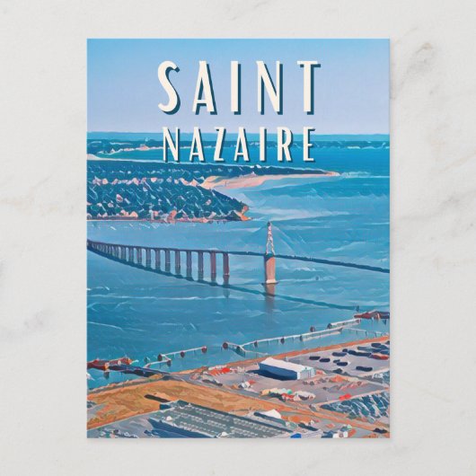 Saint Nazaire Photo Vintage ポストカード (正面)