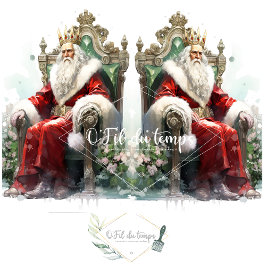 Saint-Nic Holiday Decoupage Paper 薄葉紙