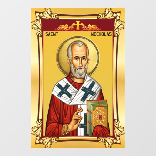 Saint Nicholas ウィンドウサイン (シート)