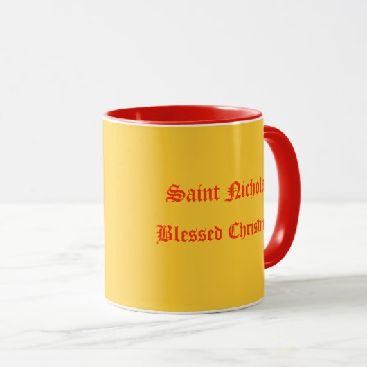SAINT NICHOLAS* Christmas Mug マグカップ (正面右)