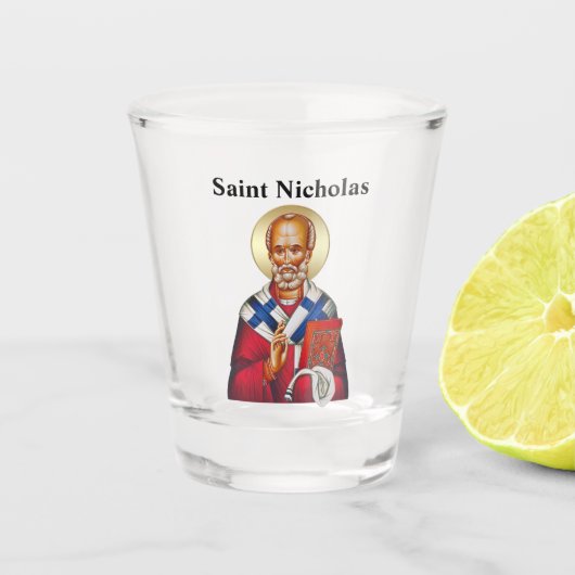 Saint Nicholas Keychain eng ショットグラス (正面)