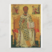Saint Nicholas of Myra Orthodox Icon ポストカード (正面)