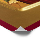 Saint Nicholas orthodox  icon ポスター (角)