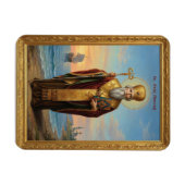 Saint Nicholas orthodox  icon マグネット (横)