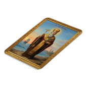 Saint Nicholas orthodox  icon マグネット (左側)