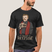 Saint Nietzsche for a Philosophy Student Tシャツ (正面)